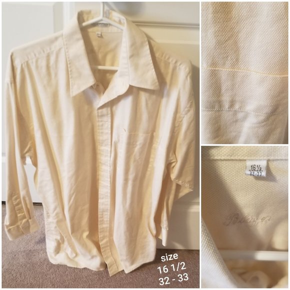 NEW - Blazer Men's long sleeve button up shirt - Picture 1 of 6